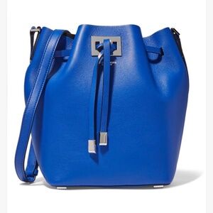 Brand new Michael Kohrs blue bucket bag